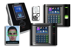 Shift2Work fingerprint, card, and facial recognition readers connect directly to the internet. No computer is necessary